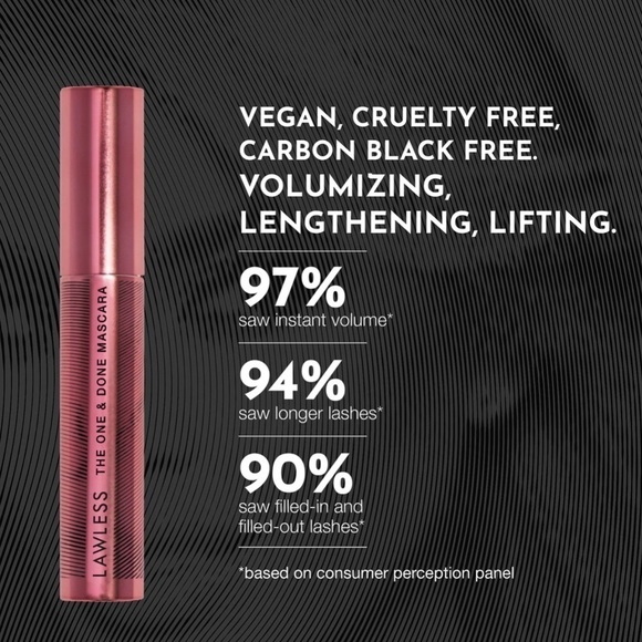 LAWLESS One & Done Volumizing Mascara | NEW | Full Size - Picture 4 of 15